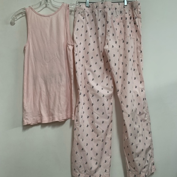 Juicy Couture Scotty Print Pyjama Pants with matching ribbed tank - Picture 6 of 7